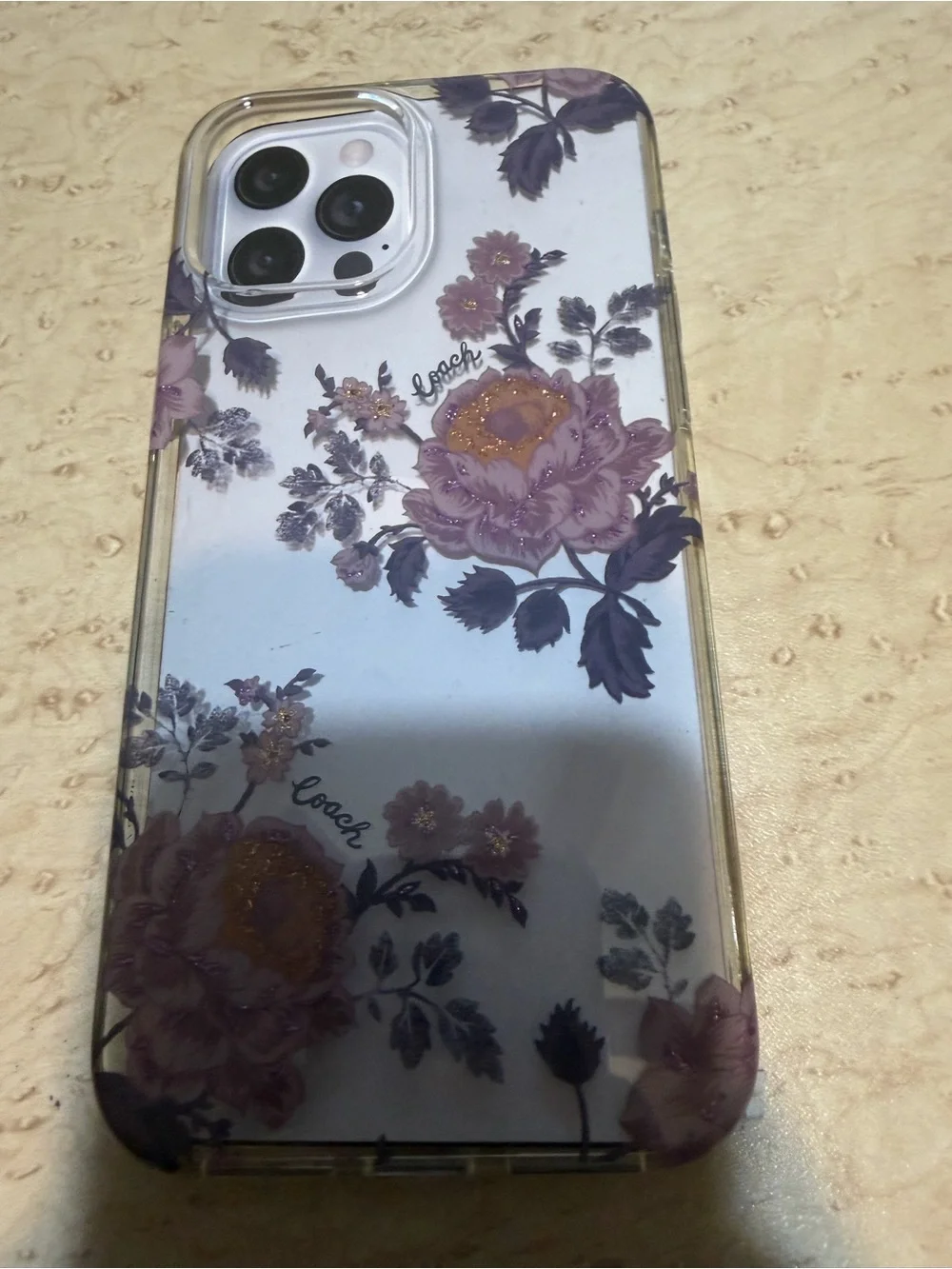 Coach iPhone 15 Pro Case, Compatible with MagSafe - Moody Floral